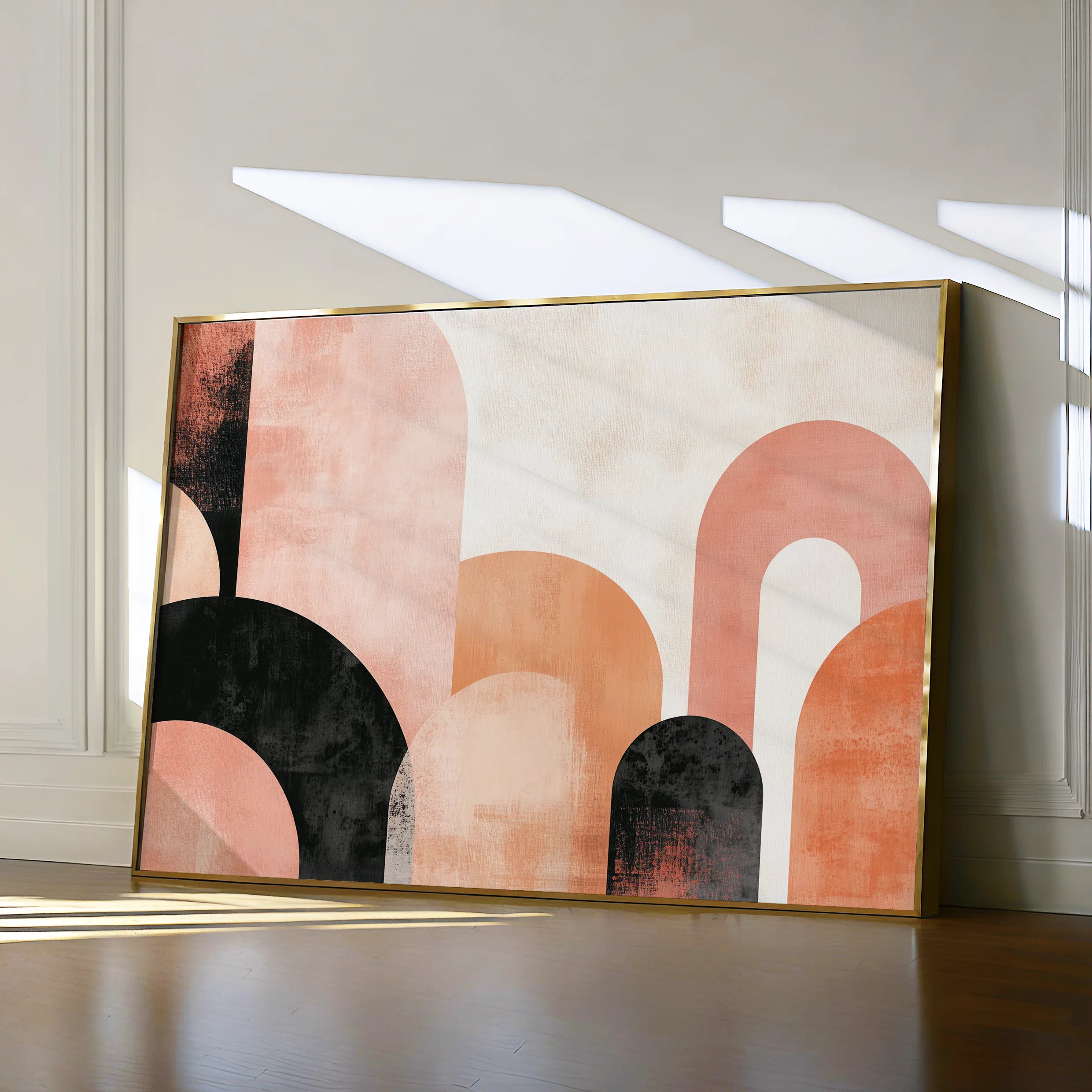 Boho 100 Canvas Art 18" x 24" / 45 x 60 cm / Black