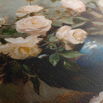 Floral 100 Canvas Art 18" x 24" / 45 x 60 cm / Black