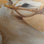 Horses 100 Canvas Art 60 x 40 cm / Black