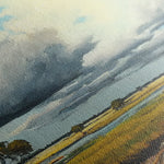 Landscape 100 Canvas Art 18" x 24" / 45 x 60 cm / Black