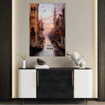 Orientalist 100 Canvas Art 18" x 24" / 45 x 60 cm / Black