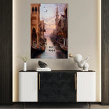 Orientalist 100 Canvas Art 18" x 24" / 45 x 60 cm / Black