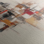 Abstract 1000 Canvas Art 16" x 16" / 40 x 40 cm / Black