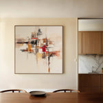 Abstract 1000 Canvas Art 60 x 60 cm / Black