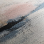 Abstract 1002 Canvas Art 16" x 16" / 40 x 40 cm / Black