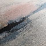 Abstract 1002 Canvas Art 16" x 16" / 40 x 40 cm / Black