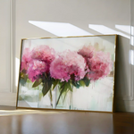 Floral 1003 Canvas Art 60 x 40 cm / Black
