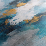 Abstract 1008 Canvas Art 16" x 16" / 40 x 40 cm / Black