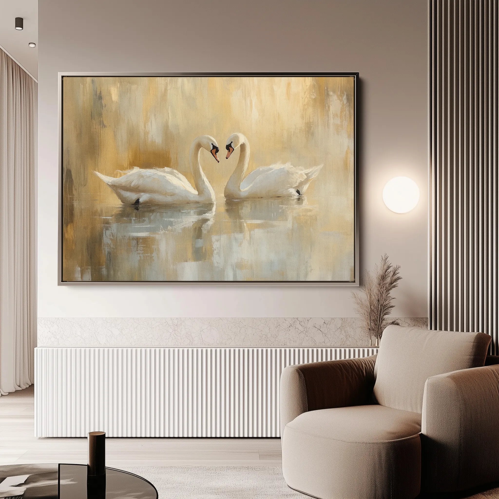 Animals 101 Canvas Art 18" x 24" / 45 x 60 cm / Black
