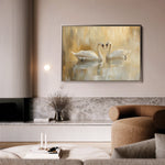 Animals 101 Canvas Art 18" x 24" / 45 x 60 cm / Black