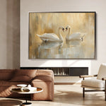 Animals 101 Canvas Art 60 x 40 cm / Black