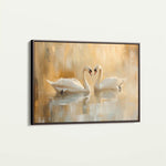 Animals 101 Canvas Art 60 x 40 cm / Black