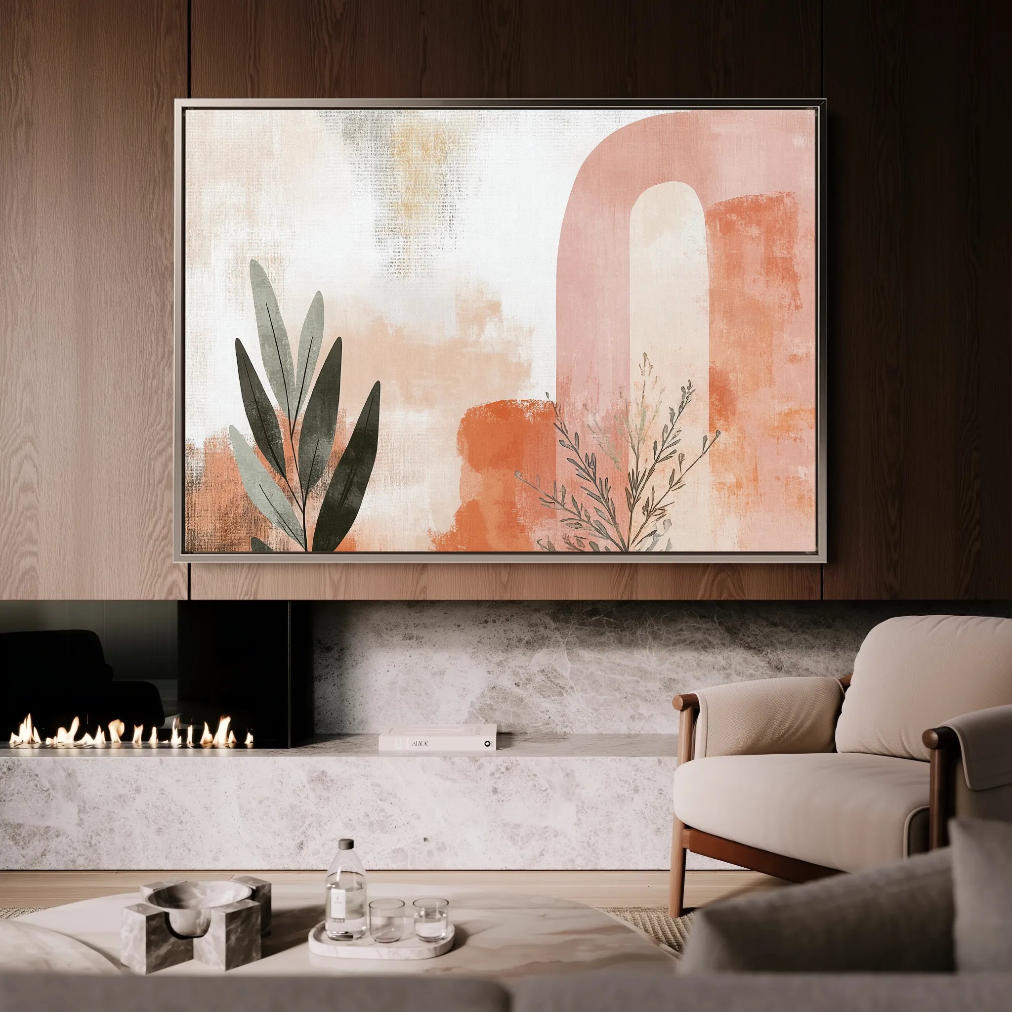Boho 101 Canvas Art 18" x 24" / 45 x 60 cm / Black