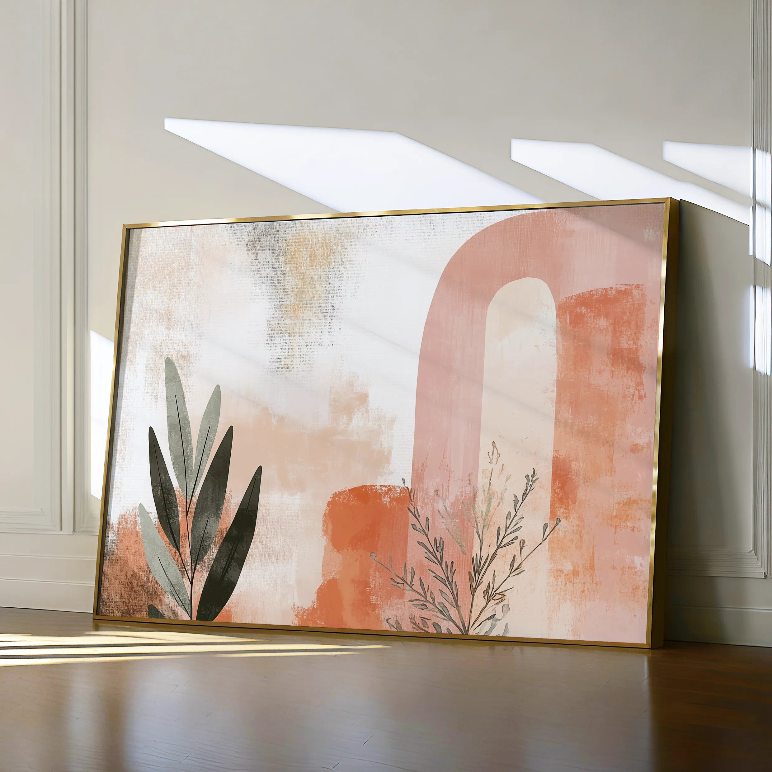 Boho 101 Canvas Art 18" x 24" / 45 x 60 cm / Black