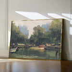 Landscape 101 Canvas Art 18" x 24" / 45 x 60 cm / Black