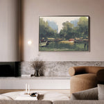 Landscape 101 Canvas Art 18" x 24" / 45 x 60 cm / Black