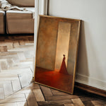Portrait 101 Canvas Art 18" x 24" / 45 x 60 cm / Black