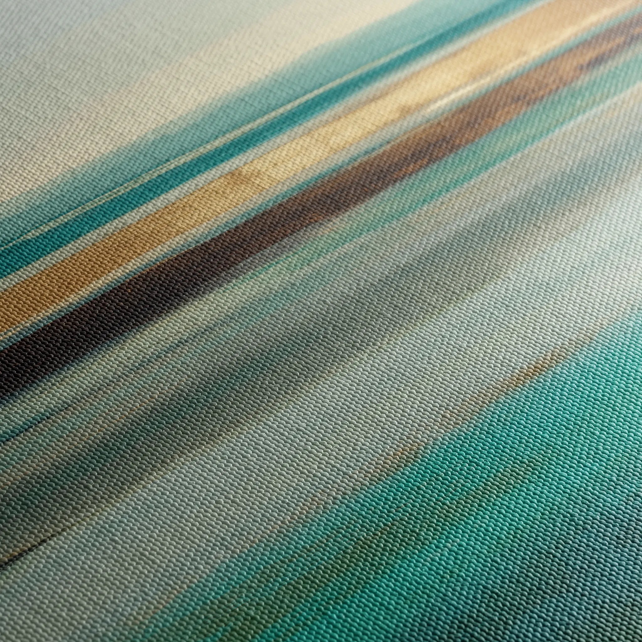 Abstract 1011 Canvas Art 16" x 16" / 40 x 40 cm / Black