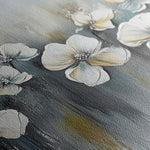 Floral 1011 Canvas Art 60 x 40 cm / Black