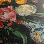 Floral 1012 Canvas Art 18" x 24" / 45 x 60 cm / Black