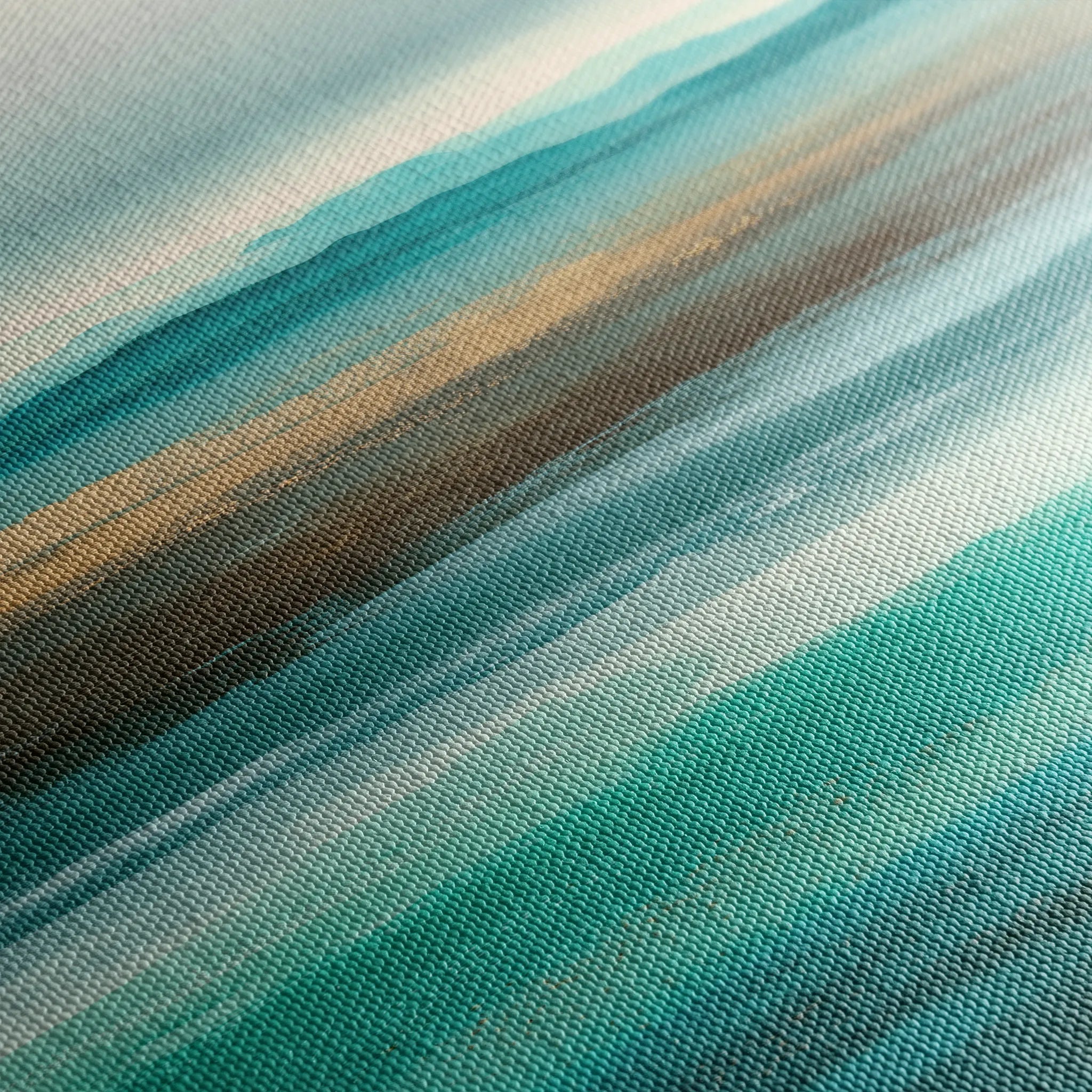 Abstract 1013 Canvas Art 16" x 16" / 40 x 40 cm / Black