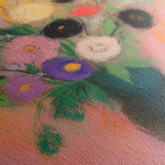 Floral 1013 Canvas Art 18" x 24" / 45 x 60 cm / Black