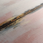 Abstract 1015 Canvas Art 16" x 16" / 40 x 40 cm / Black