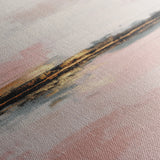 Abstract 1015 Canvas Art 16" x 16" / 40 x 40 cm / Black
