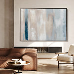 Abstract 102 Canvas Art 18" x 24" / 45 x 60 cm / Black