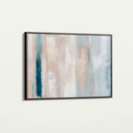 Abstract 102 Canvas Art 18" x 24" / 45 x 60 cm / Black