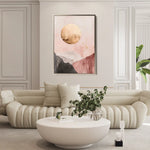 Boho 102 Canvas Art 60 x 40 cm / Black