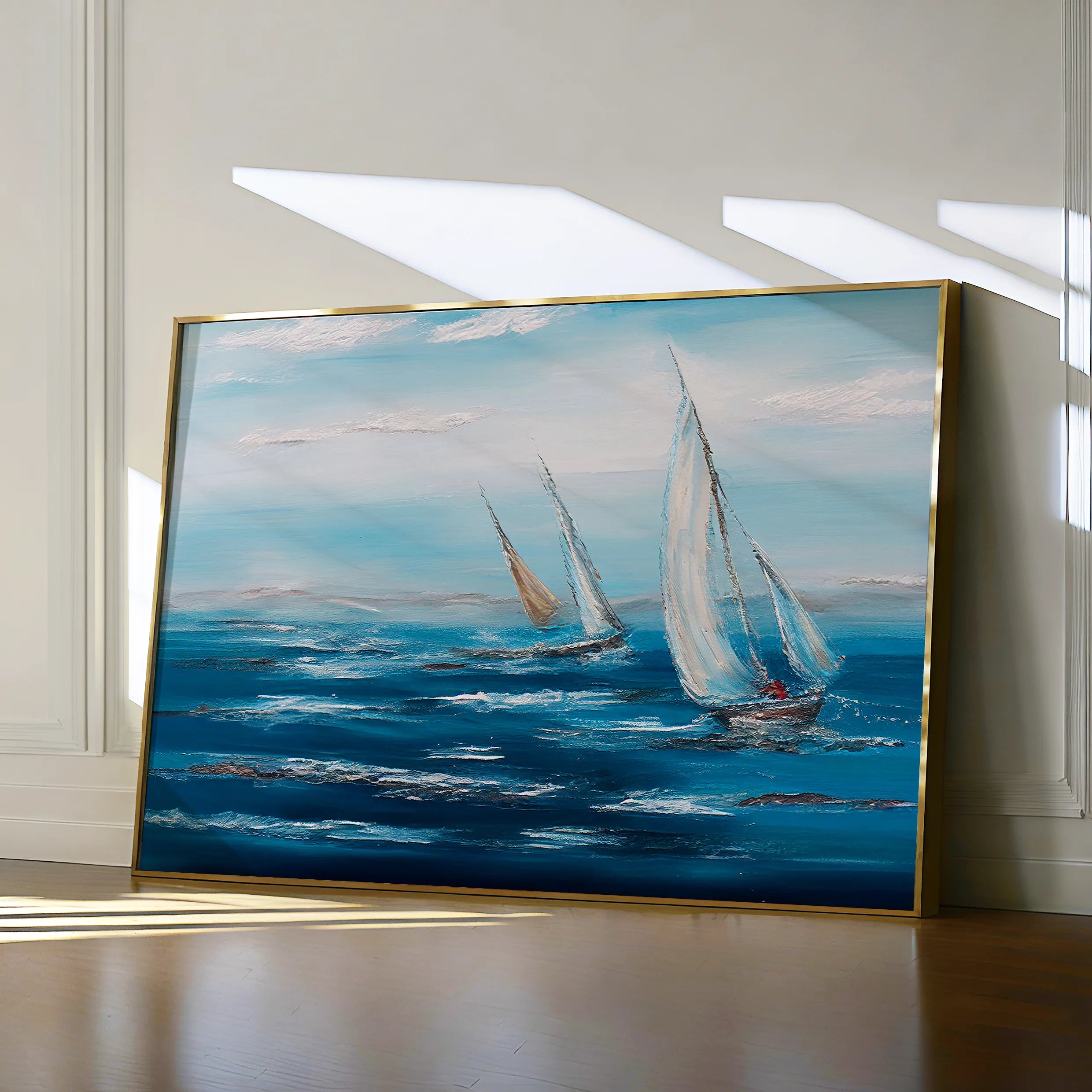 Landscape 102 Canvas Art 18" x 24" / 45 x 60 cm / Black