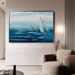 Landscape 102 Canvas Art 18" x 24" / 45 x 60 cm / Black