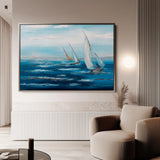 Landscape 102 Canvas Art 18" x 24" / 45 x 60 cm / Black