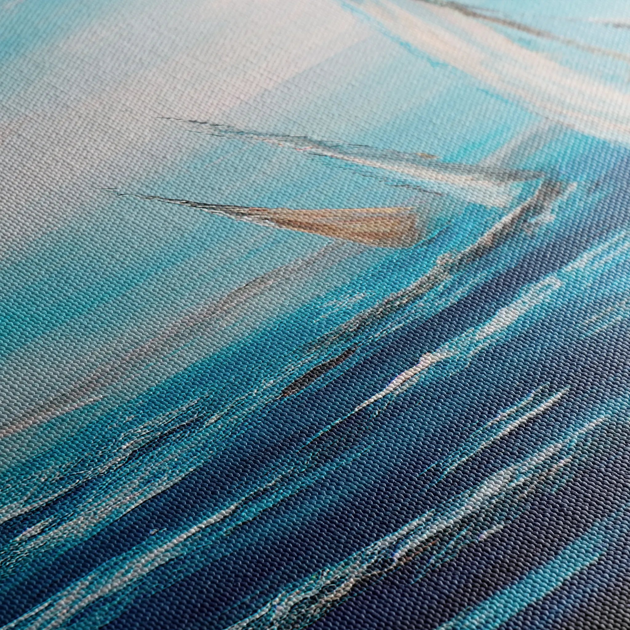 Landscape 102 Canvas Art 18" x 24" / 45 x 60 cm / Black