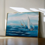 Landscape 102 Canvas Art 60 x 40 cm / Black