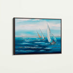 Landscape 102 Canvas Art 60 x 40 cm / Black