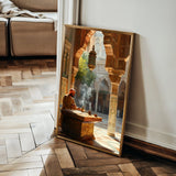 Orientalist 102 Canvas Art 18" x 24" / 45 x 60 cm / Black