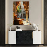 Orientalist 102 Canvas Art 18" x 24" / 45 x 60 cm / Black