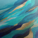 Abstract 1020 Canvas Art 16" x 16" / 40 x 40 cm / Black