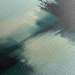 Abstract 1022 Canvas Art 16" x 16" / 40 x 40 cm / Black