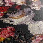 Floral 1022 Canvas Art 18" x 24" / 45 x 60 cm / Black