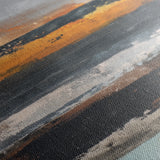 Abstract 1024 Canvas Art 16" x 16" / 40 x 40 cm / Black