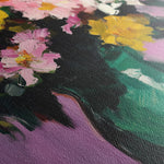 Floral 1024 Canvas Art 18" x 24" / 45 x 60 cm / Black