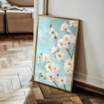 Floral 1026 Canvas Art 18" x 24" / 45 x 60 cm / Black