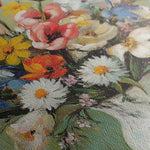 Floral 1029 Canvas Art 18" x 24" / 45 x 60 cm / Black