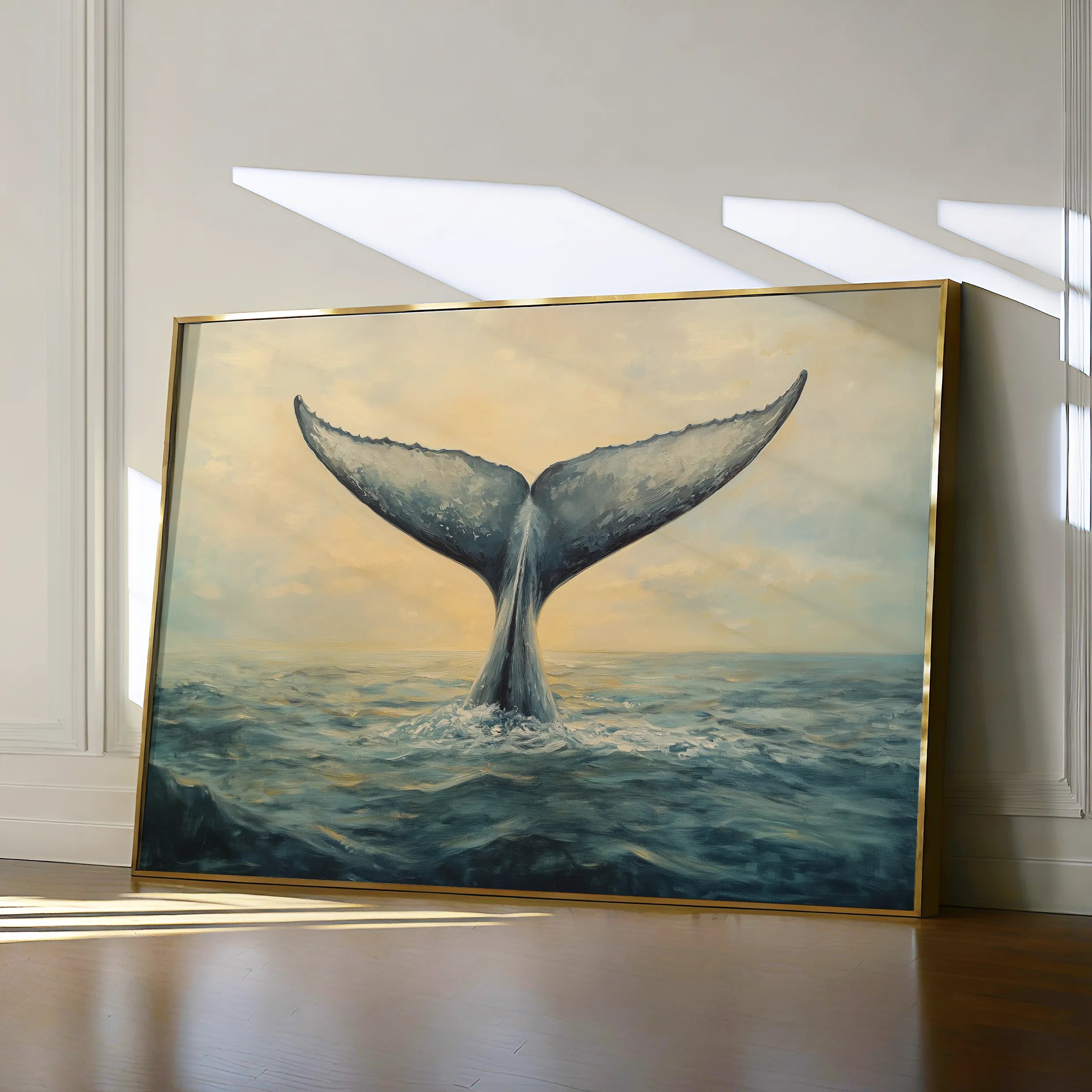 Animals 103 Canvas Art 18" x 24" / 45 x 60 cm / Black