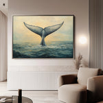 Animals 103 Canvas Art 18" x 24" / 45 x 60 cm / Black