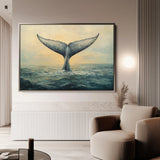Animals 103 Canvas Art 18" x 24" / 45 x 60 cm / Black
