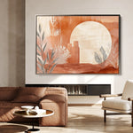 Boho 103 Canvas Art 18" x 24" / 45 x 60 cm / Black